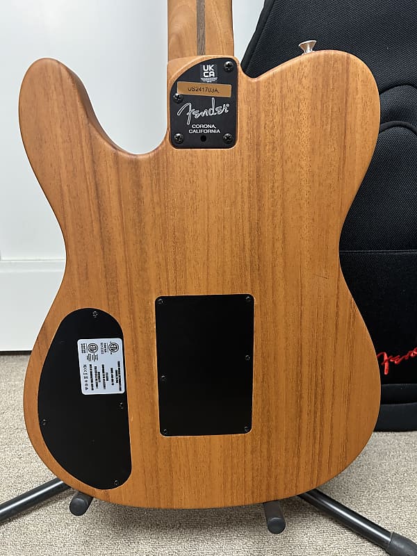 Fender American Acoustasonic Telecaster All-Mahogany - Bourbon Burst