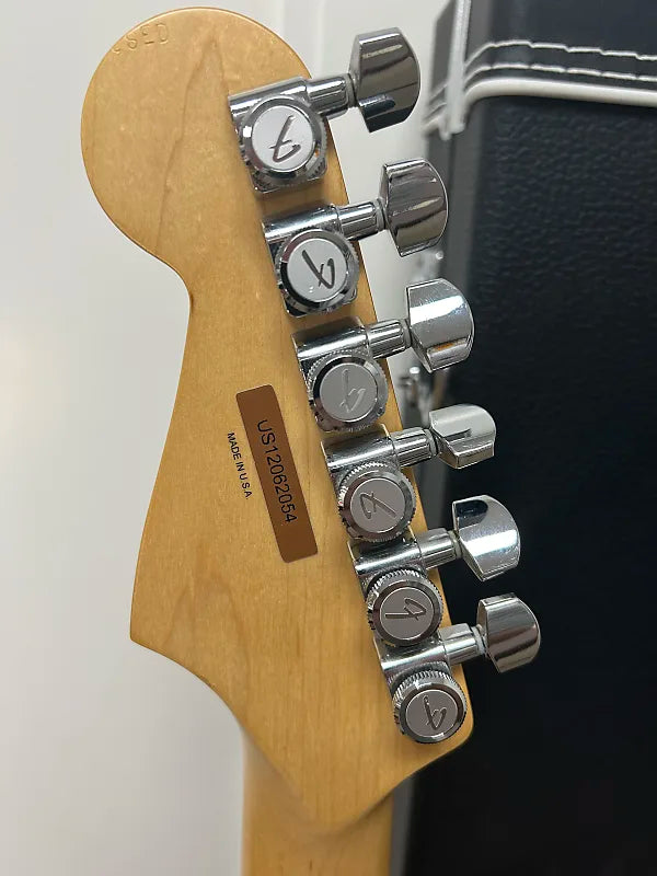 Fender American Deluxe Stratocaster HSS with Maple Fretboard 2012 - Sunset Metallic w/Modifications