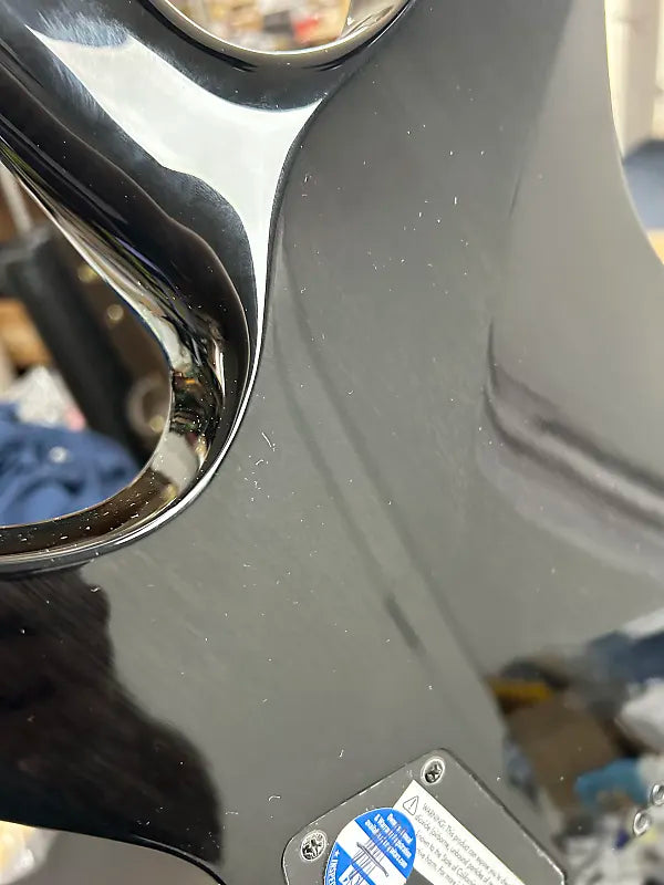 ESP LTD H-1001 QM Quilted Maple Electric Guitar - See Thru Black