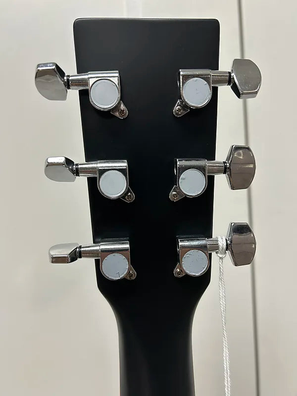 Barcelona D500 B Beginners Acoustic Guitar - Black