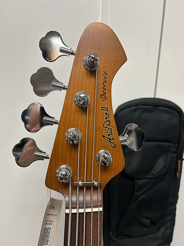 Aria Pro II 313-BB/5 5 String Detroit Bass - Bourbon Barrel