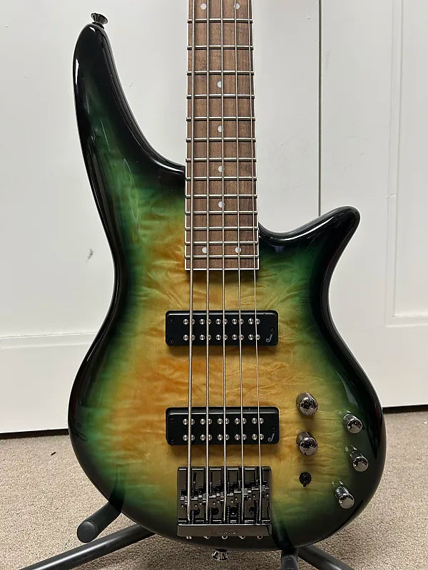 Jackson JS Series JS3QV 5-String Spectra Bass Alien Burst