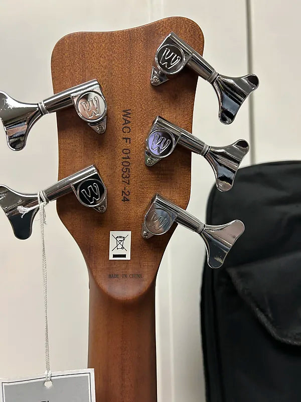 Warwick Rockbass Alien Standard 5 String Acoustic Electric Bass - Natural