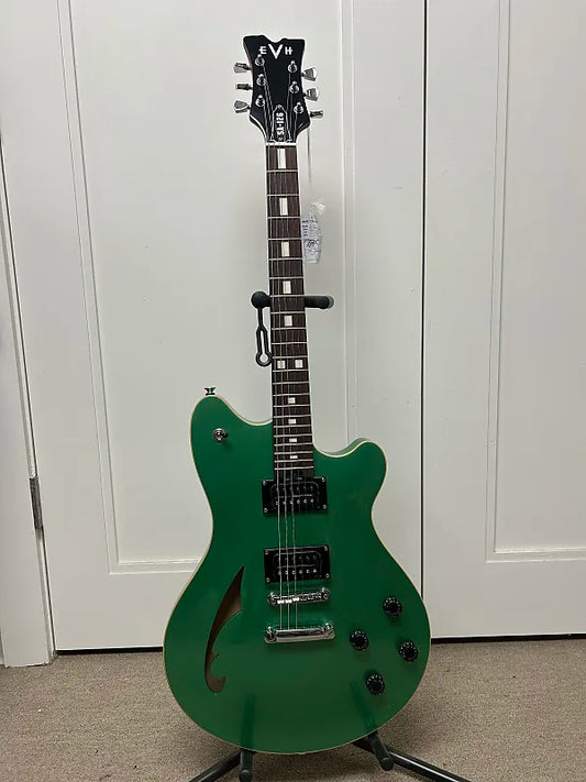 EVH SA-126 Standard Semi Hollowbody Electric Guitar - Pelham Green