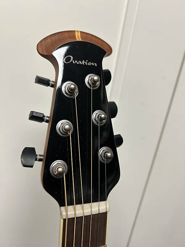 Ovation 2771AX-5-G Pro Series Standard Balladeer Acoustic Guitar w/Electronics - Black