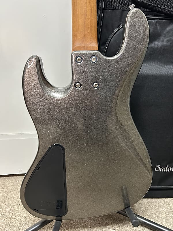 Sadowsky MetroExpress Hybrid P/J 4 String Bass w/Maple Fingerboard 2024 - Silver Metallic