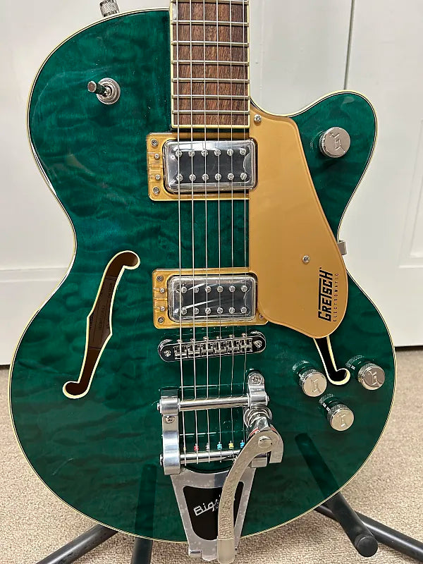 Gretsch G5655T-QM Electromatic Center Block Jr. Semi Hollow Body Guitar - Mariana