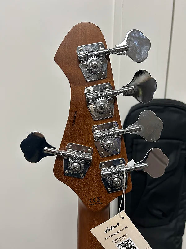 Aria Pro II 313-MK2/5 5 String Detroit Bass - Open Pore Sunburst