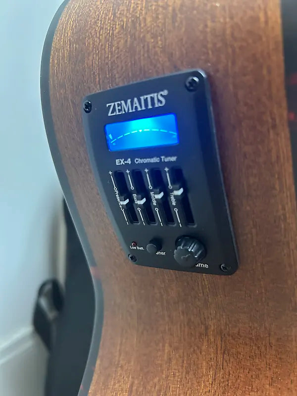 Zemaitis CAF-80H-NAT Acoustic Guitar w/Electronics - Natural