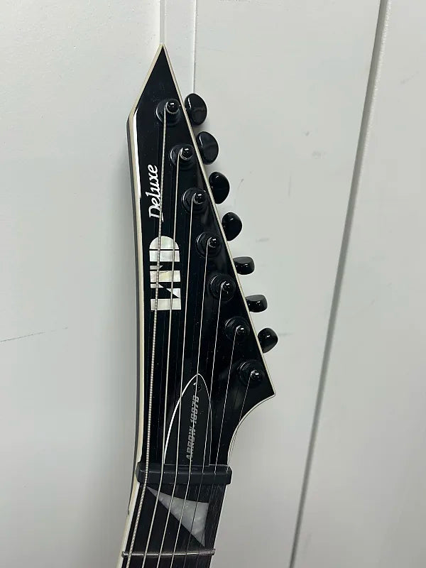 ESP LTD Arrow-1007 Baritone Evertune 7 String Electric Guitar - Black