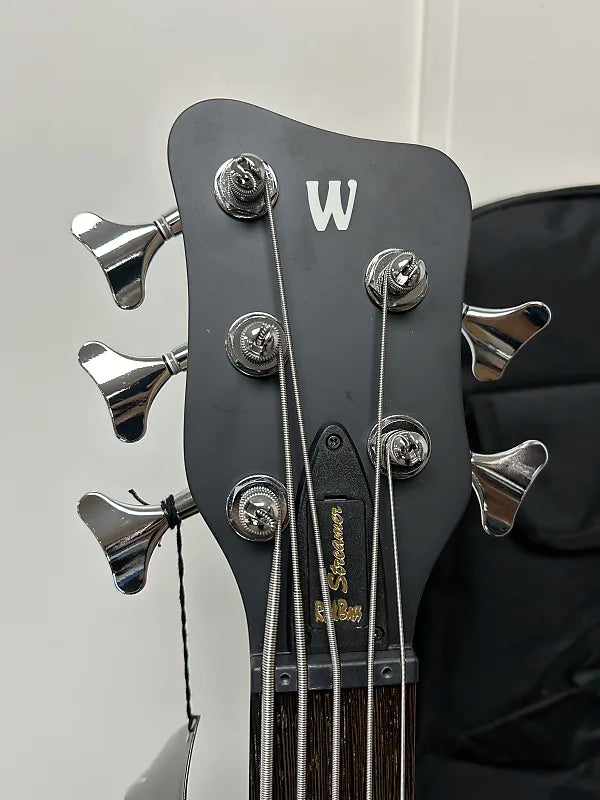 Warwick Rockbass Streamer Standard 5 String Bass -Burgundy Red Transparent Satin