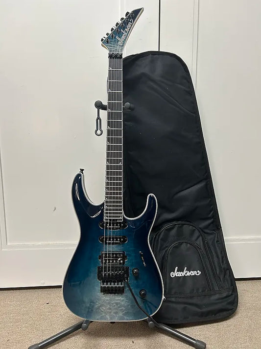 Jackson Pro Plus Series Soloist SLA3Q Electric Guitar - Polar Burst