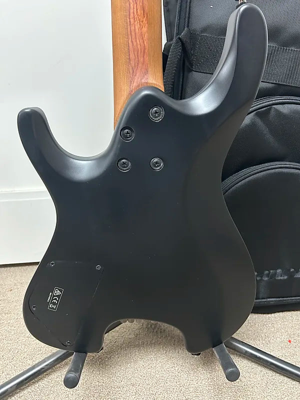 Ibanez Q54-BKF Quest Standard Headless Electric Guitar - Black Flat