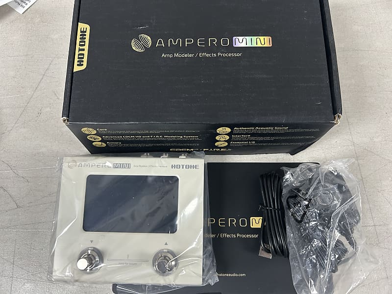 Hotone Ampero Mini Amp Modeler and Effects Processor - Vanilla