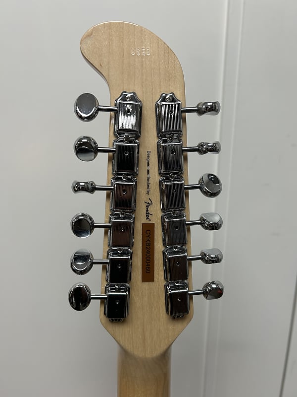 Squier Limited Edition Paranormal Jazzmaster XII 12 String Electric Guitar - Fiesta Red