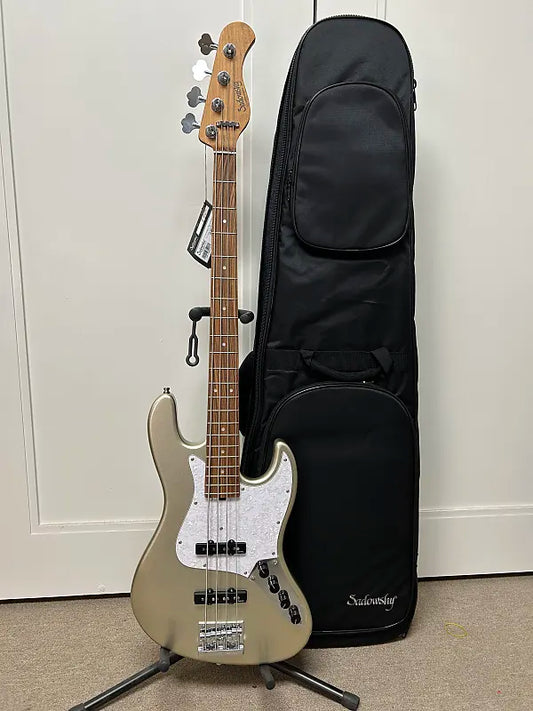 Sadowsky MetroExpress Vintage J/J 4 String Bass w/Morado Fingerboard - Champagne Metallic