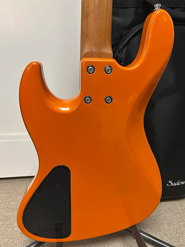 Sadowsky MetroExpress Vintage J/J 4 String Bass w/Maple Fingerboard - Candy Apple Orange