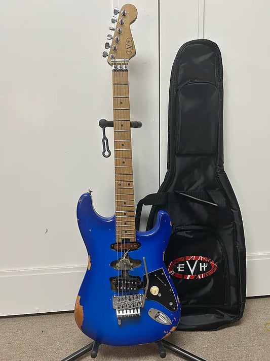 EVH Frankenstein "Frankie" Relic Electric Guitar- Blueburst