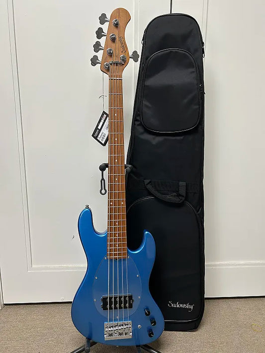 Sadowsky MetroExpress 21-Fret 5 String Vintage M Bass - Ocean Blue Metallic