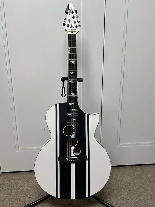 Schecter DJ Ashba Signature Acoustic Guitar w/Electronics - Satin White