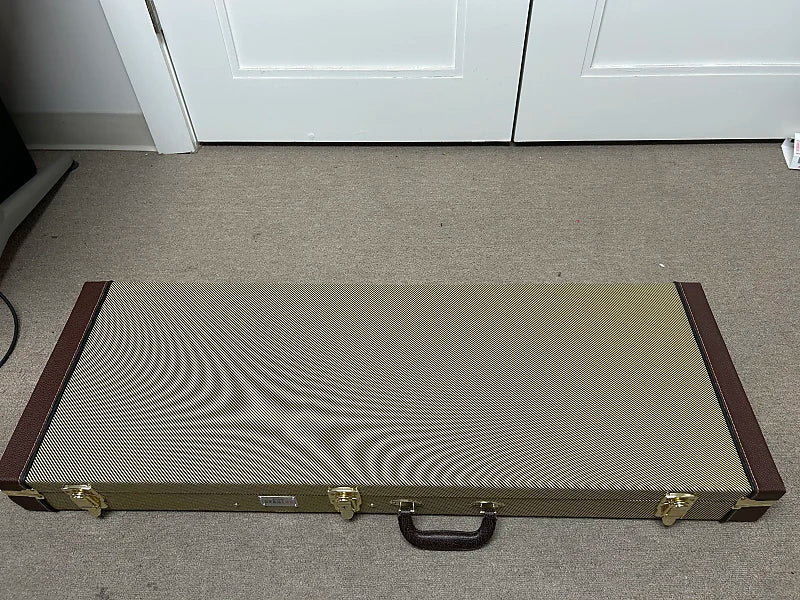 Gearlux Tweed Rectangular Electric Guitar Hard Case