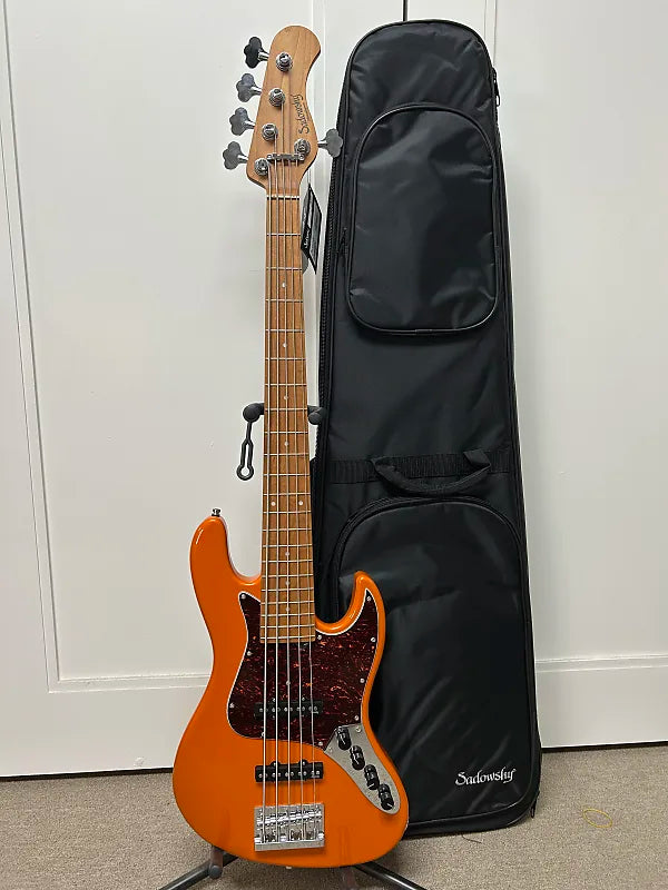 Sadowsky MetroExpress Vintage J/J 5 String Bass w/Maple Fingerboard 2024 - Candy Apple Orange