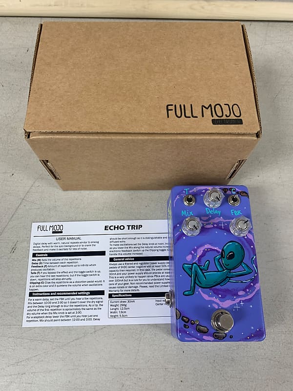 Full Mojo Electronics Echo Trip Delay Pedal