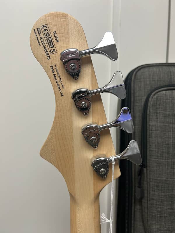 Cort Elrick NJS 4 Four String Electric Bass Guitar - Black