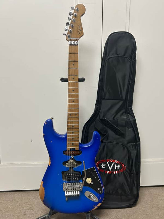 EVH Frankenstein "Frankie" Relic Electric Guitar- Blueburst
