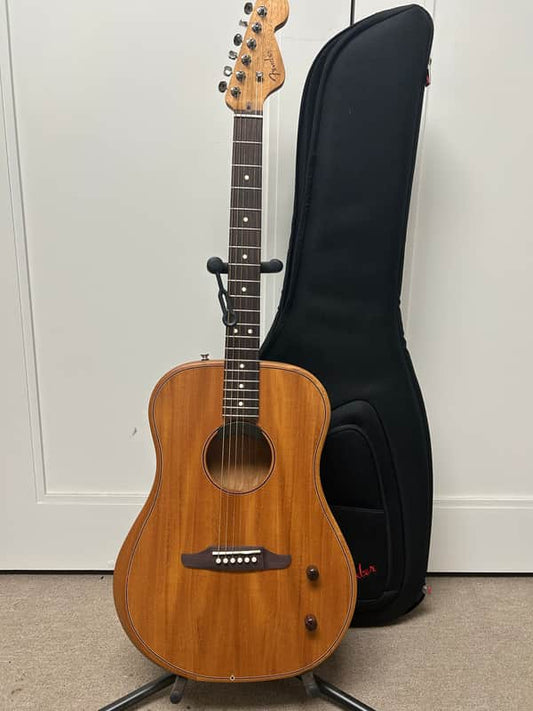 Fender Highway Series Dreadnought Acoustic Electric Guitar - All Mahogany