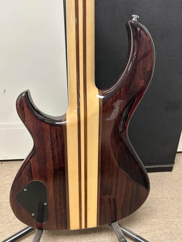 Aria Pro II SB-700 Four String Bass Guitar - Walnut w/Free Hard Case