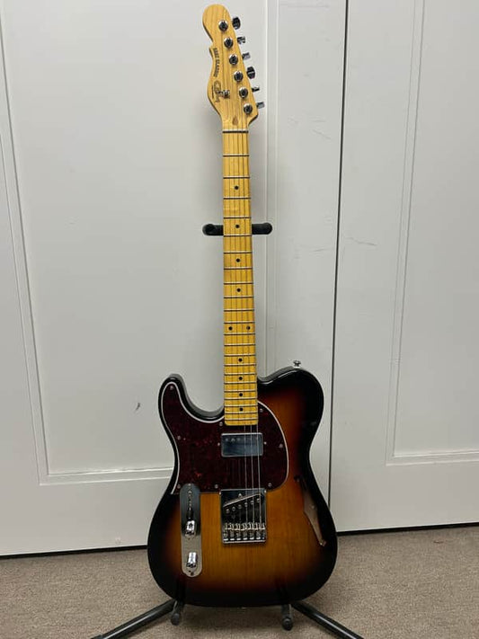 G&L Tribute Series ASAT Classic Bluesboy w/Maple Fretboard Left-Handed - 3-Tone Sunburst