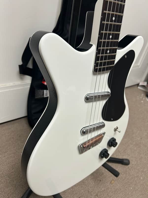 Danelectro PB Special Semi Hollowbody Electric Guitar - White Brand New w/Free Gigbag