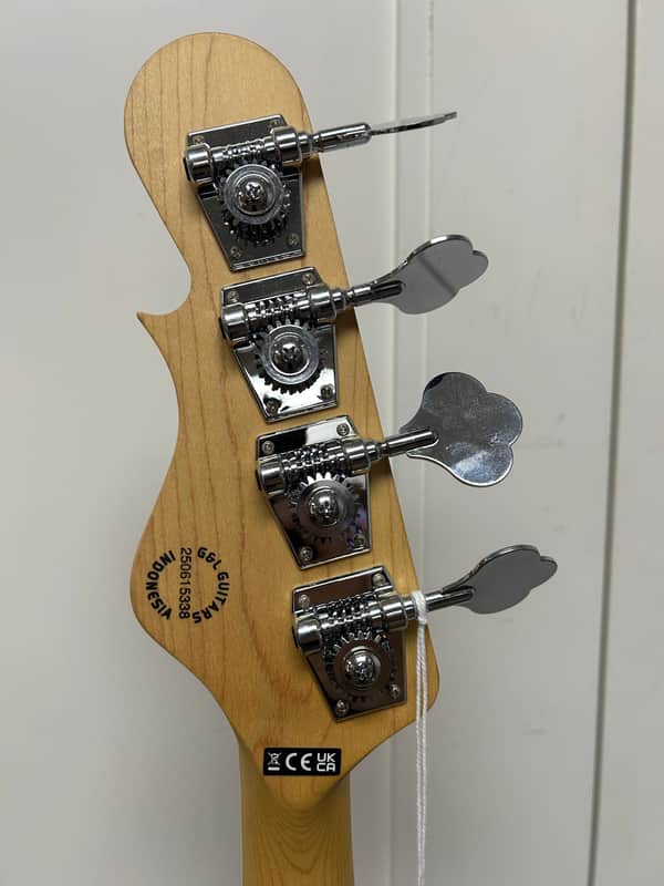 G&L Tribute Series JB Electric Bass Guitar - Lake Placid Blue