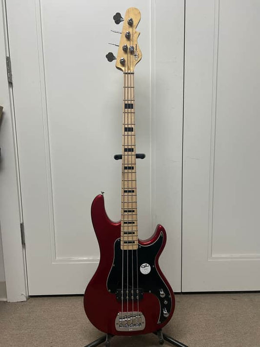 G&L Tribute Series Kiloton 4 String Electric Bass - Candy Apple Red