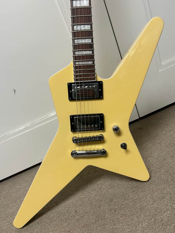 Jackson Pro Series Gus G. Signature Star Electric Guitar - Ivory