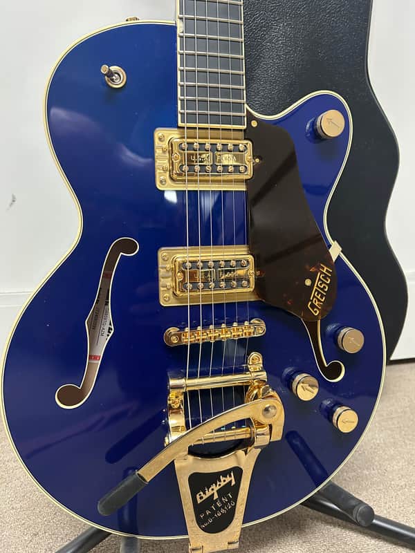 Gretsch G6659TG Players Edition Broadkaster Jr. with Gold Hardware - Azure Metallic