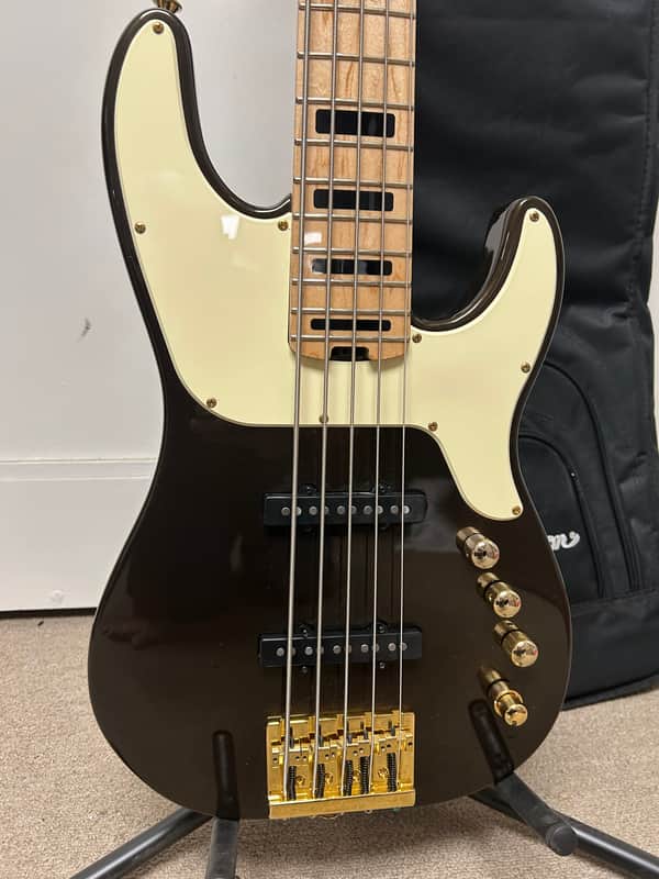 Jackson Pro Series Adam Blackstone Signature "Gladys" 5 String Concert Bass - Black Stone