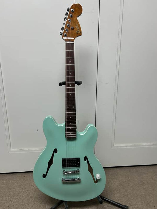 Fender Tom DeLonge Starcaster Semi Hollow Body Electric Guitar - Surf Green