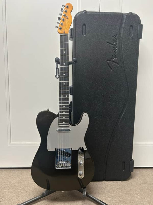 Fender American Ultra II Telecaster with Ebony Fretboard - Texas Tea
