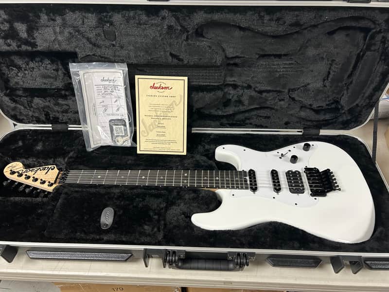 Jackson USA Series Adrian Smith Signature San Dimas SD Electric Guitar - Snow White