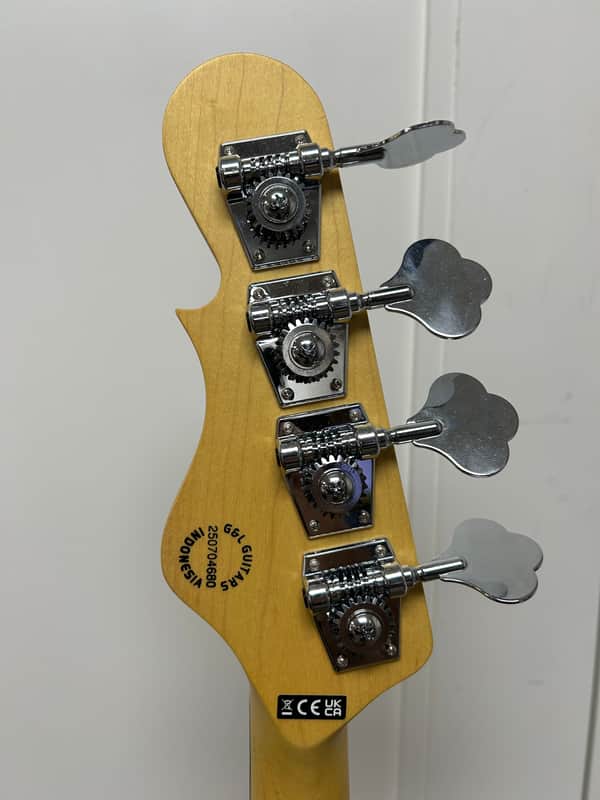 G&L Tribute Series JB Electric Bass Guitar - 3-Tone Sunburst