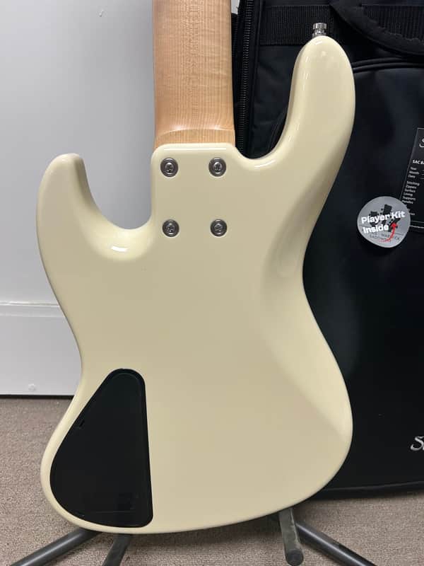 Sadowsky MetroLine 21-Fret Vintage J/J 5-String Bass Fretless w/Red Alder Body - Solid Olympic White High Polish