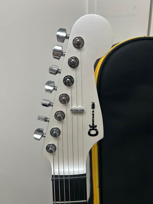 Charvel Pro-Mod Plus Limited Edition Dinky DK24-7 HH 2PT E 7 String Electric Guitar - Celestial Silk