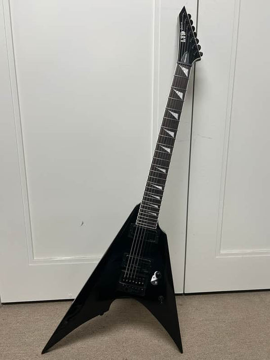 ESP LTD Arrow-1007 Baritone Evertune 7 String Electric Guitar - Black