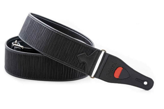 Right On Dune Black Vegan High Quality Guitar Strap