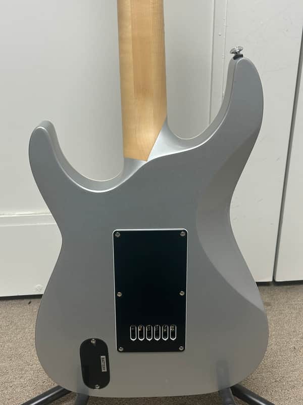 ESP LTD KS M-6 Evertune Ken Susi Signature Electric Guitar - Metallic Silver