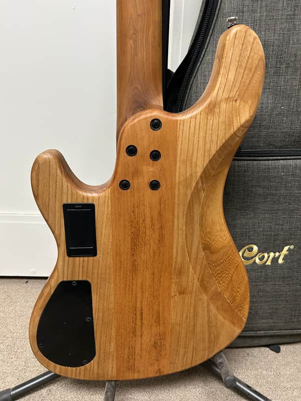 Cort GB-Modern 4 Bass Guitar - Open Pore Vintage Natural