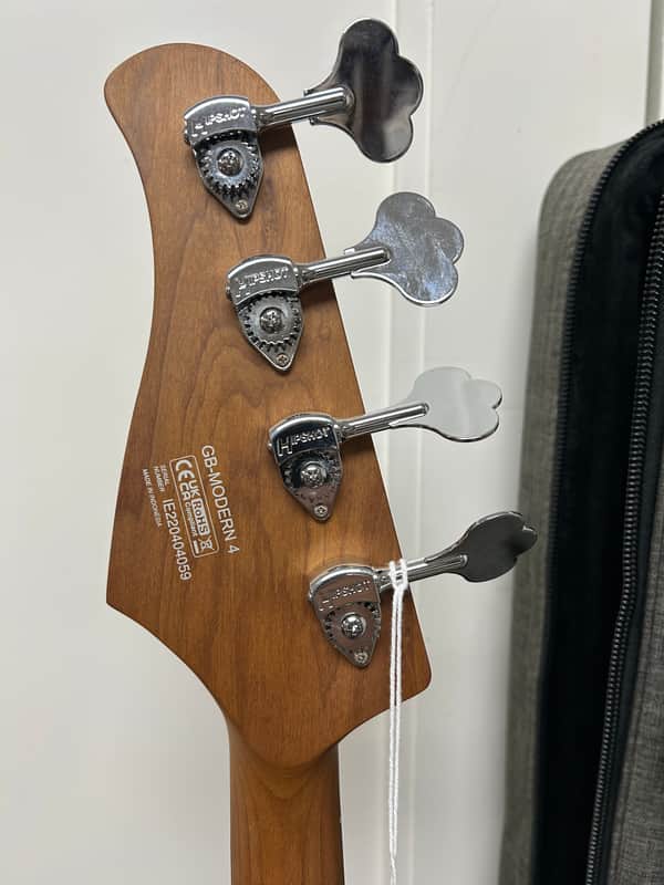 Cort GB-Modern 4 Bass Guitar - Open Pore Charcoal Gray