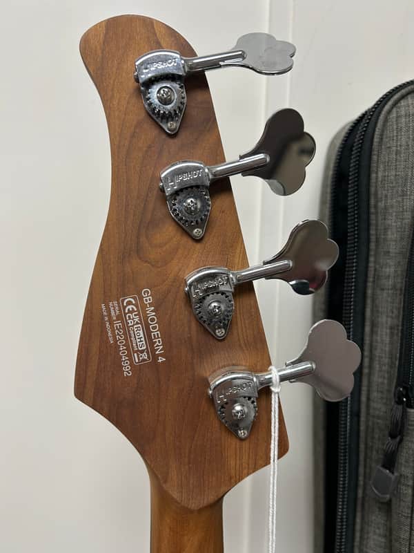 Cort GB-Modern 4 Bass Guitar - Open Pore Vintage Natural